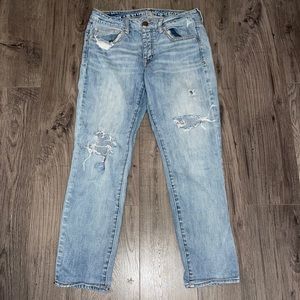 American eagle ripped jeans